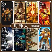 泰坦时钟人手机壳苹果15华为mate60pro周边iPhone15promax马桶Ski
