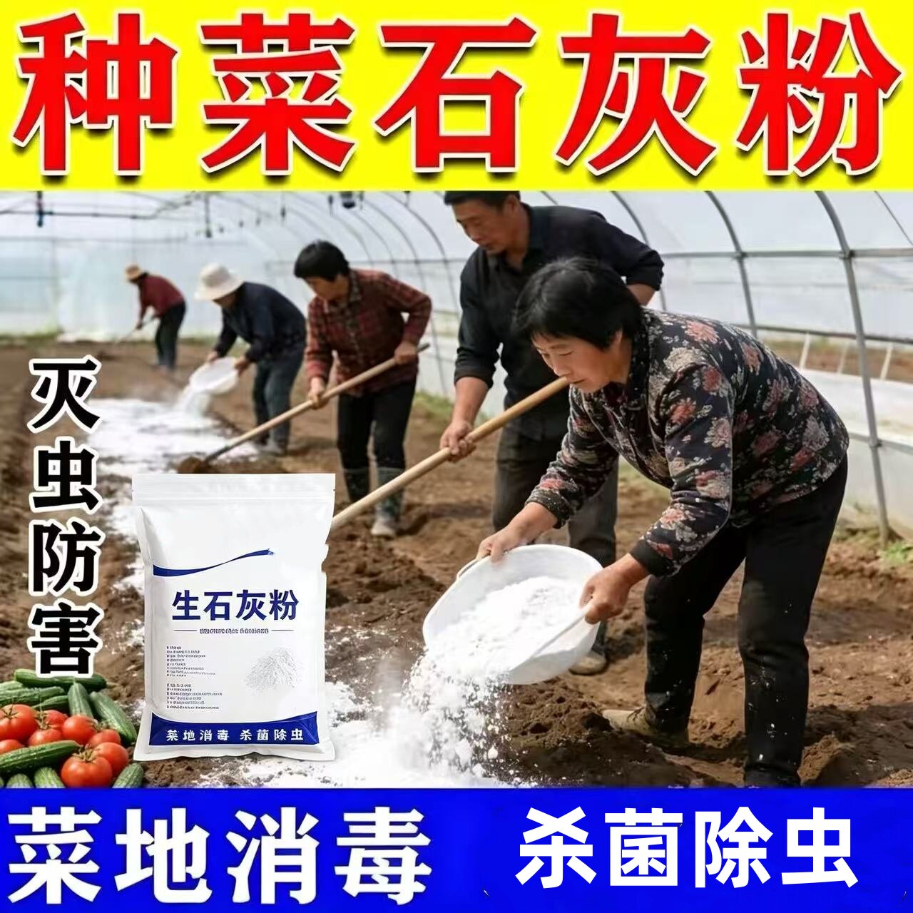 生石灰粉防潮防霉除湿杀菌驱虫