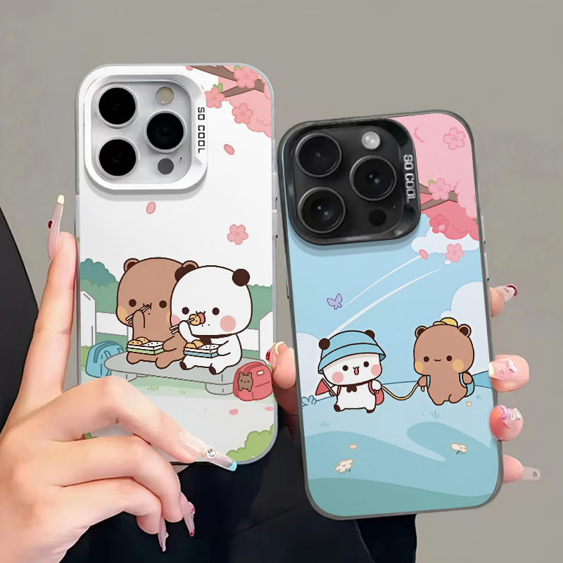 一二布布情侣手机壳苹果16任意机型15promax质量iPhone13小米14新款12套1华为mate60适用7vivo高级感小众一对