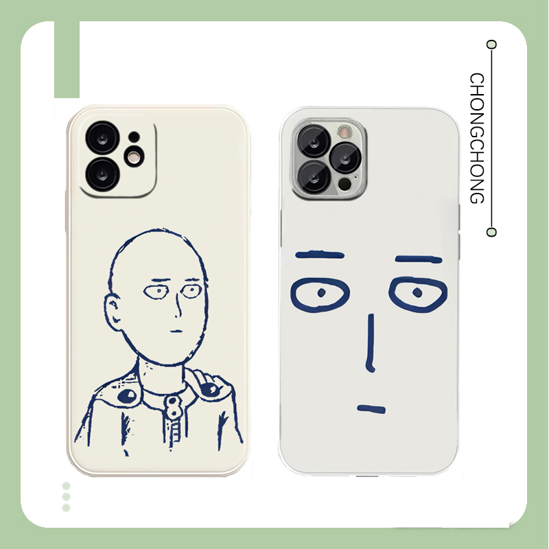一拳超人琦玉动漫二次元适用于iPhone15手机壳11苹果13软壳12promax硅胶全包x小米14红米k70荣耀x50iqooneo9p