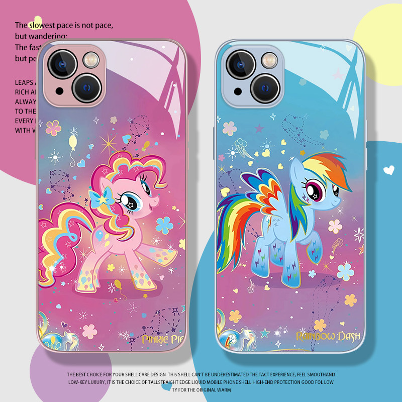 彩虹小马宝莉手机壳适用小米14云宝15/13ultra红米k70碧琪note12pro柔柔11珍奇k60新款10仙女k50女款k40s/k80