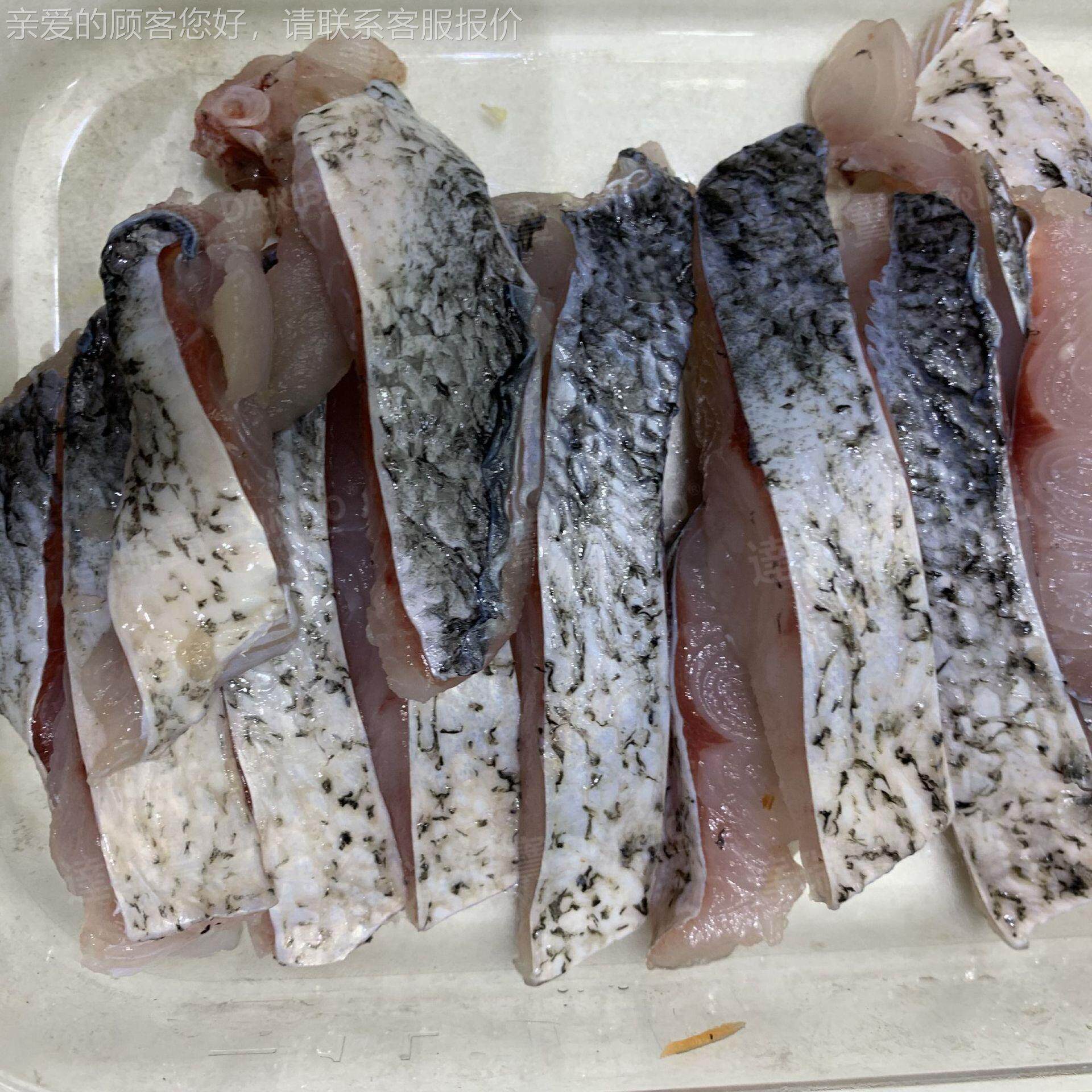 W枪鱼切片 鱼金类海鲜机切机段 全自动鱼肉切段VZC机 鲢鱼草鱼切