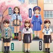 NORI小诺青春元 气手册系列泡泡玛特POPMART盲盒潮流女生玩具摆件