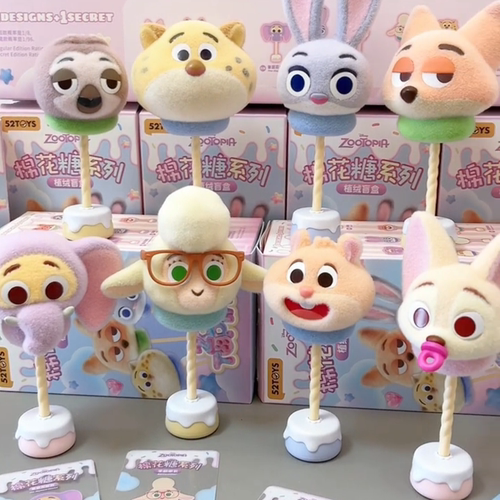 52TOYS疯狂动物城植绒盲盒