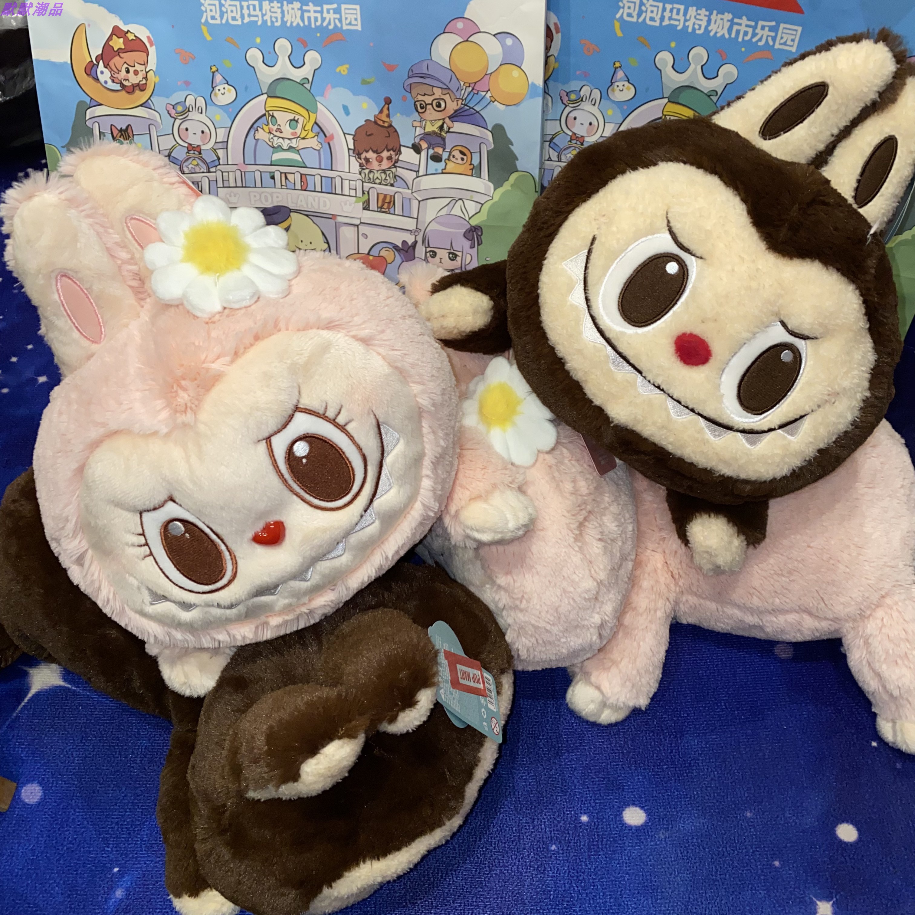 正版泡泡玛特LABUBU城市乐园限定