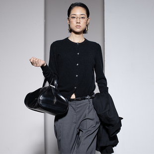 秋季 女士2025新款 毛衣外套B410 开衫 322WORKHOUSE纯山羊绒针织长袖