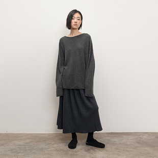 B491 秋冬外穿毛衣B484 322WORKHOUSE羊驼毛针织打底衫 女2025新款