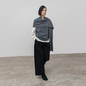 修身 322WORKHOUSE纯羊毛针织叠穿马甲女2025新款 秋季 外穿背心B501