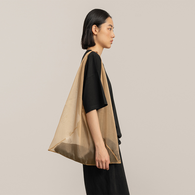 托特包欧根纱女包时尚