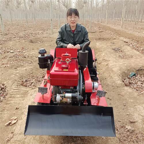 履果园松土机 小型家用田园管理机 山区丘自陵式可走SWR微耕带开