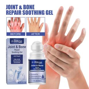 Joint care gel for relieving wrist and knee discomfort and b
