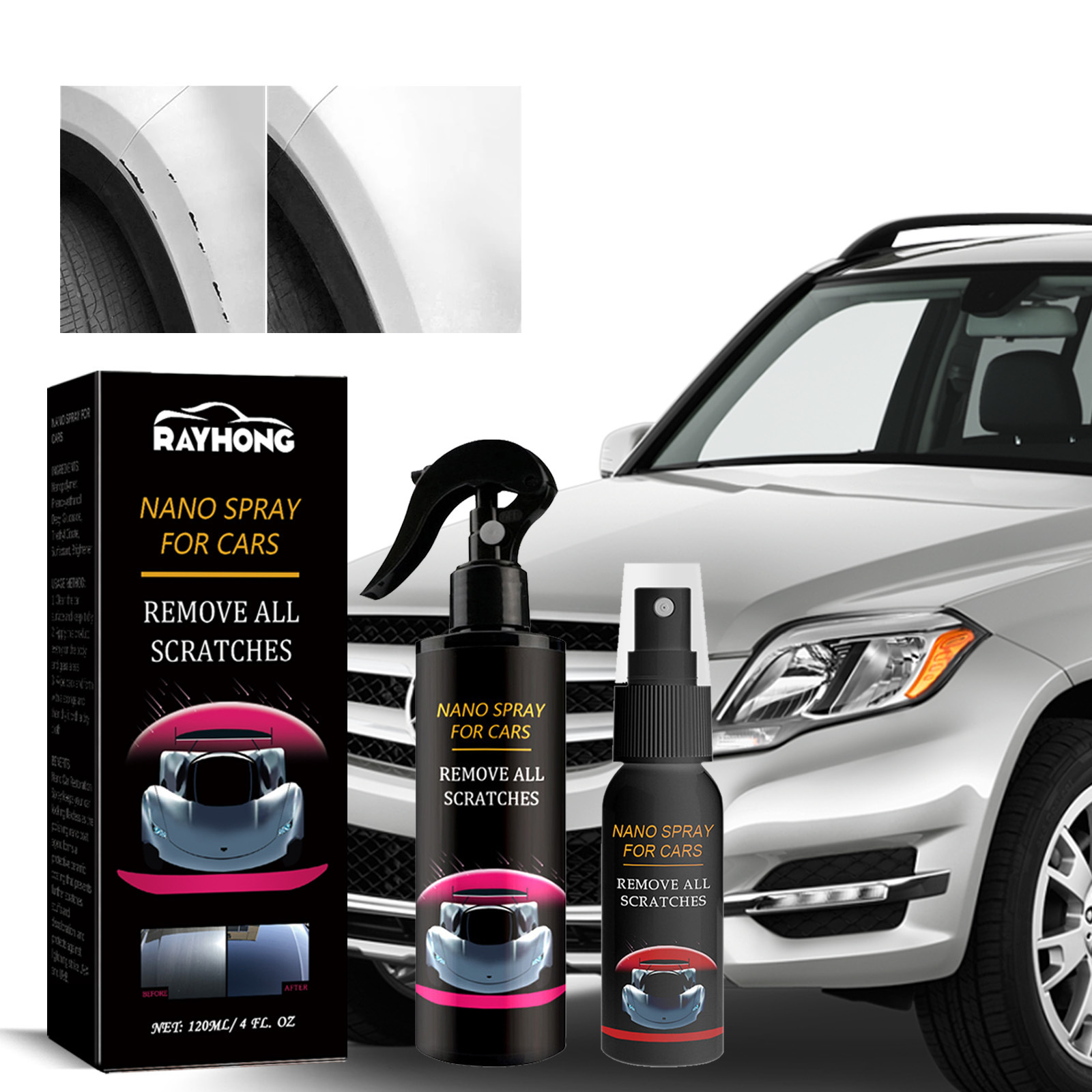 Rayhong汽车镀膜剂车漆纳米镀膜