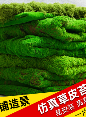 仿真苔藓草皮青苔造景地毯盆景铺设苔藓微景观绿植装饰品人工苔藓
