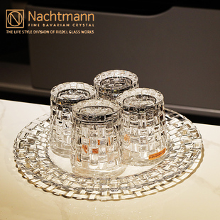 德国Nachtmann水晶玻璃威士忌洋酒杯鸡尾啤酒果汁饮料水杯子套装