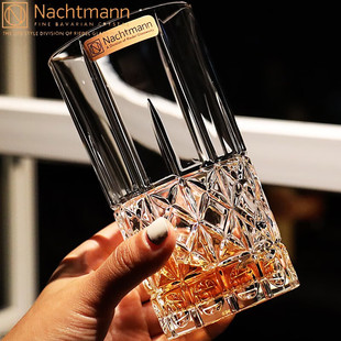德国Nachtmann进口水晶玻璃威士忌杯洋酒杯家用啤酒杯果汁牛奶杯
