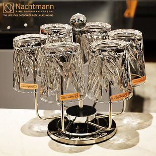 德国Nachtmann进口水晶玻璃威士忌洋酒啤酒杯饮料果汁水杯子套装