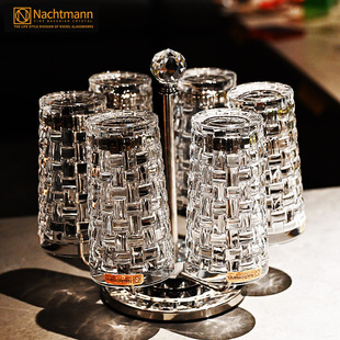 德国Nachtmann进口水晶玻璃威士忌洋酒杯啤酒饮料水杯子家用套装