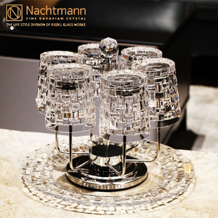 德国Nachtmann水晶玻璃威士忌洋酒杯鸡尾啤酒果汁饮料水杯子套装