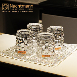 德国Nachtmann水晶玻璃威士忌洋酒杯鸡尾啤酒果汁饮料水杯子套装