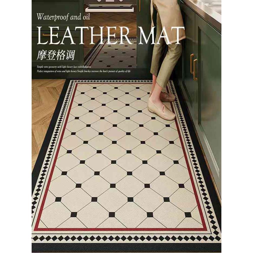 厨房满铺地垫家用入户进门玄关满铺脚垫阳台地毯可裁剪可擦洗地垫