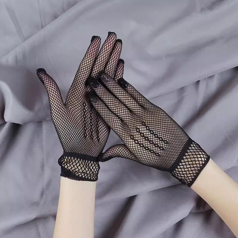 跳舞专用手套薄款网眼