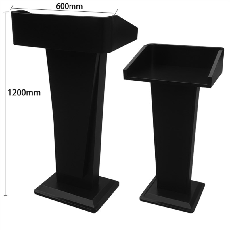 新款演讲台发言台简约现代迎宾台接待台导主持L台司仪台讲桌购台