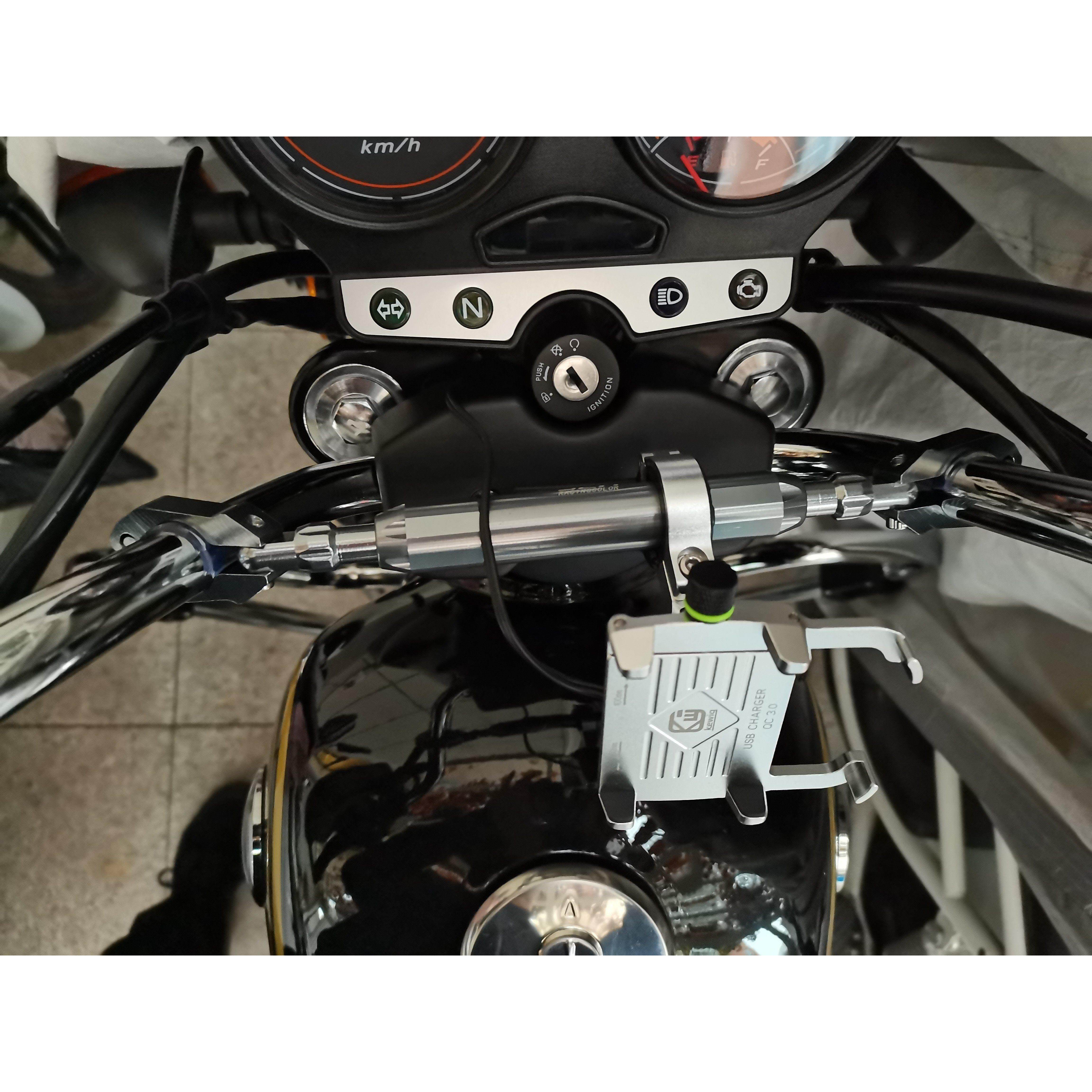 适用于铃木悍道150改装龙头平衡加强粗车把拉杆加固把手横杆配件