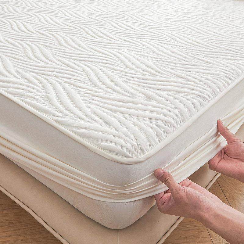 防水夹棉床笠罩单件席梦思床垫保护套子防滑床单隔尿床罩四季通用,床上用品,床笠,淘宝优惠券,粉丝福利购,淘宝优惠卷