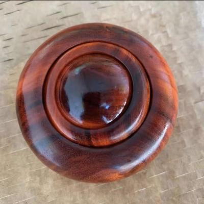 小叶紫檀转运珠木制时来运转手把件招财转运崖柏木雕男士随身盘玩