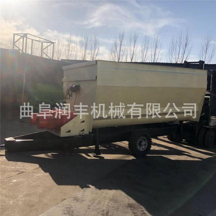 山东生产饲草定搅量动拌机养WRT殖牛场混料机移可牵引饲草搅拌机