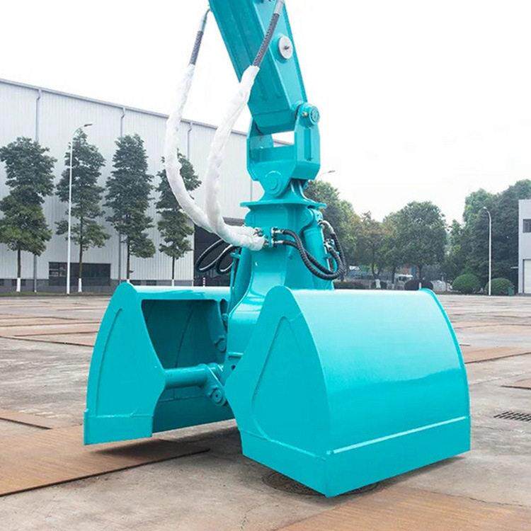 多液压回转贝式贝壳挖斗河道清淤贝型斗功能机改装244壳斗