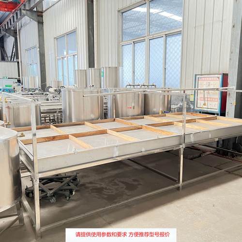 6盒8盒豆油皮机厂家 不锈钢商用腐竹豆油皮机 两联磨浆机组装