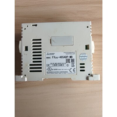 FX3U-485ADP-MB,成色如图,功能正常,底部有轻微