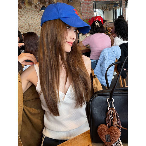 白色针织吊带女新款内搭外穿