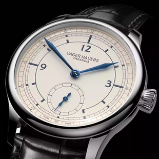 国表玩家&维杰豪兹古典小三针手表男机械表手动防水37毫米男表