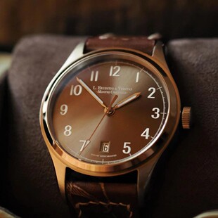 国表玩家&维里塔斯腕表飞行员大三针休闲正装复古表(全款5880)