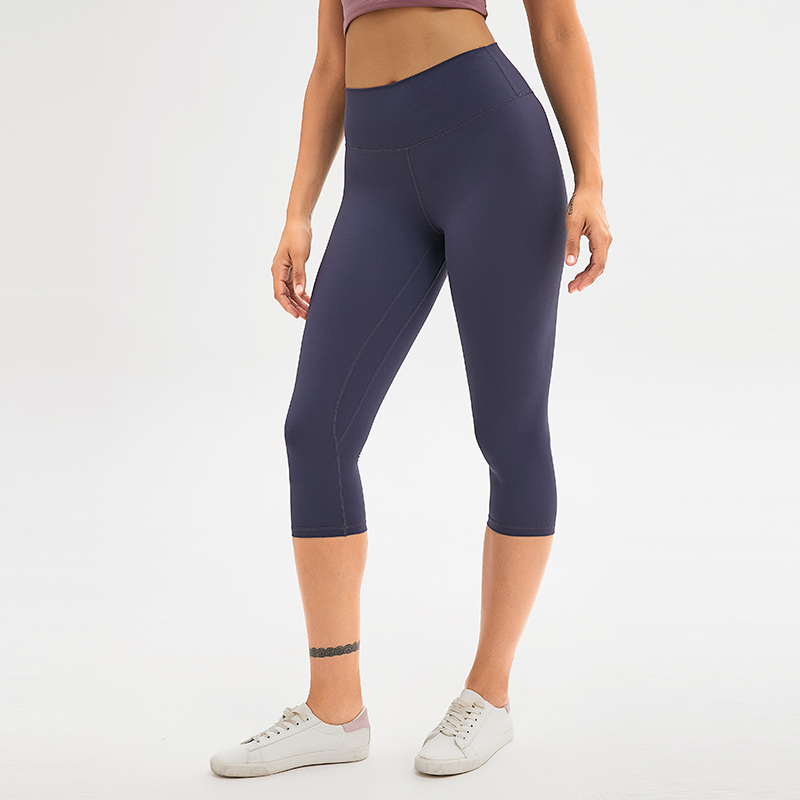 高腰鲨鱼裤女七分瑜伽裤