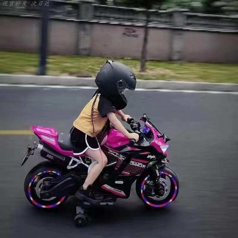暴风骑士儿童电动摩托车两轮机车