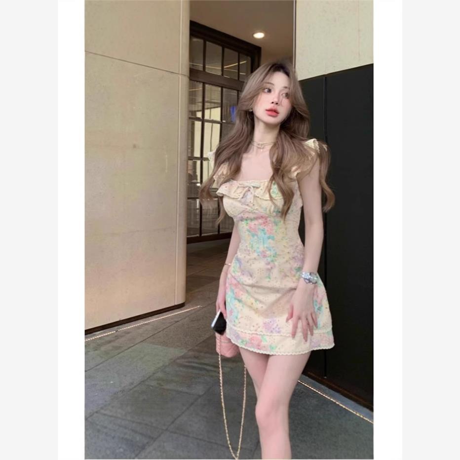 夏季法式短款纯欲风辣妹