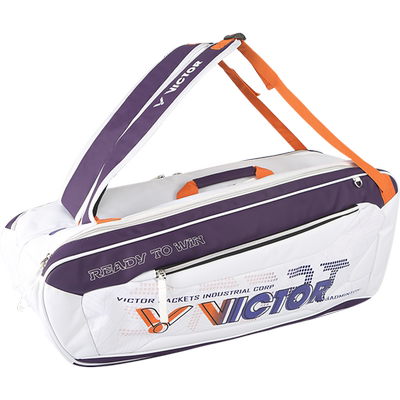 VICTOR胜利羽毛球包活力系列威克多大容量六支装拍矩包BR5260便携