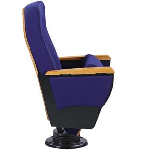 演播厅礼堂椅等候室大型会议厅联排座椅带隐藏写字板独立站脚软座