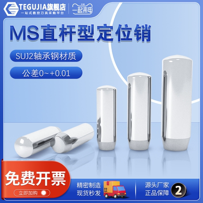 MS直杆型定位销GB119实心销DIN6325轴承钢圆柱销钉MS实心销MS销钉