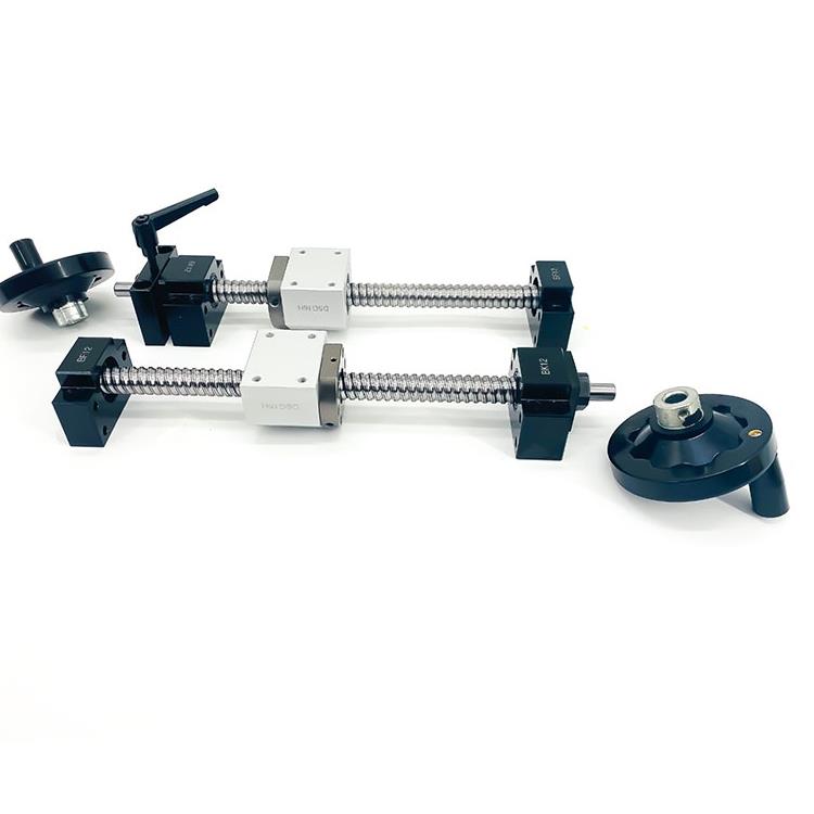 锁紧手轮滚珠丝杆限位固定手摇滚珠丝杠滑台升降机1204 1605 2005