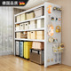德国杂物间商用超市钢制收纳架家用货架置物架多层落地仓库储物架