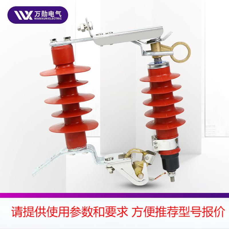 厂家供应高压10KV避雷器YH5WS-17-50DL氧化锌避雷器 跌落式避雷器