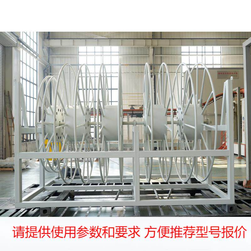 华全大型电缆电动绞盘 电缆线滚盘 柴油发电机组附加配置