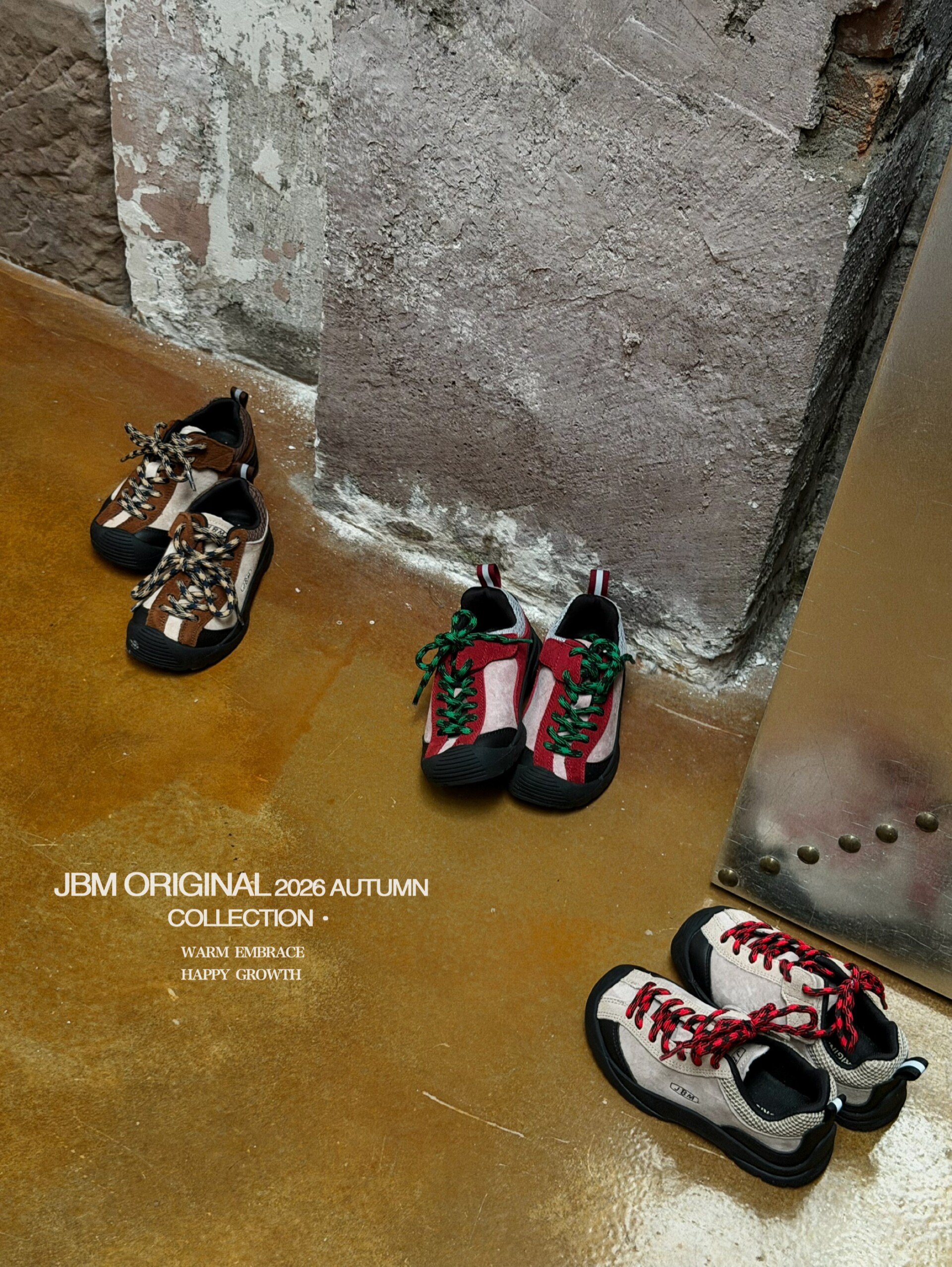 JBM潮童鞋子男童女童登山鞋2026新款中大童百搭