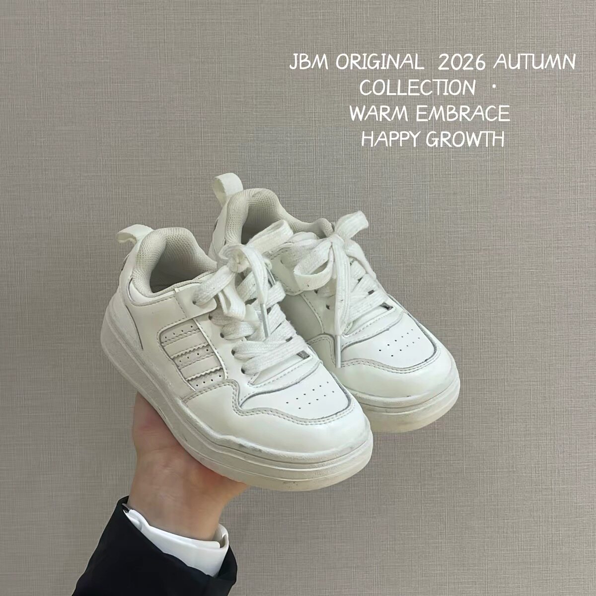 JBM.ORIGINAL JBM2026新款中大童百搭新款秋季男童女童四季儿童鞋