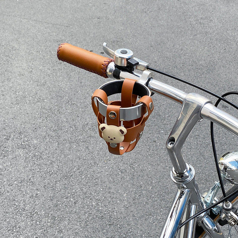 小熊自行车水壶架公路车水杯架咖啡杯架山地单车骑行装备水壶支架