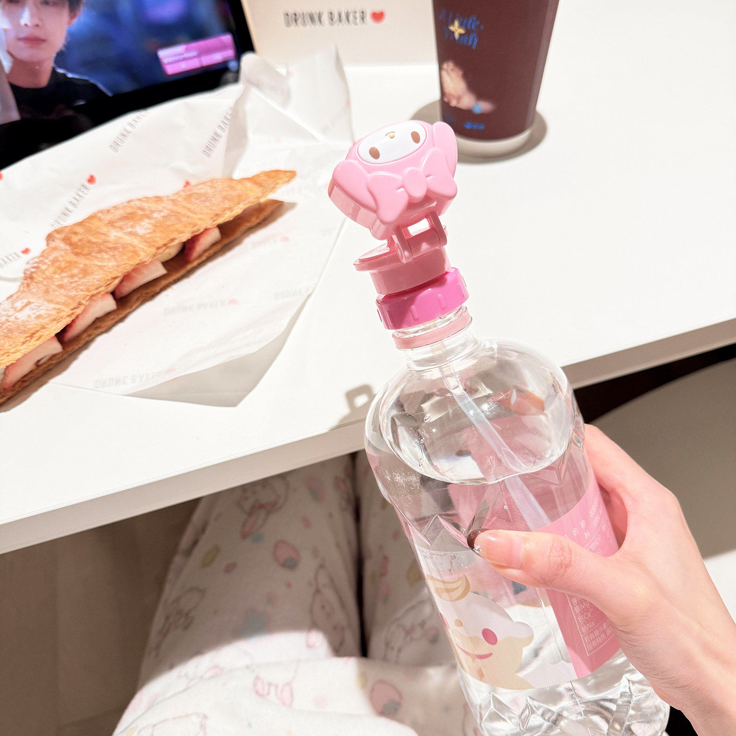 赵露思同款吸管矿泉水瓶盖转换头饮料喝水神器露营外出便携三合一
